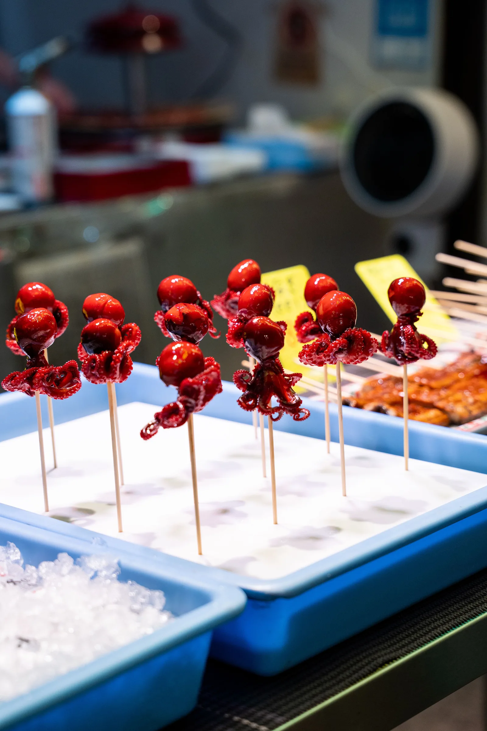 Bancas de Comida do Caminho de Fushimi Inari